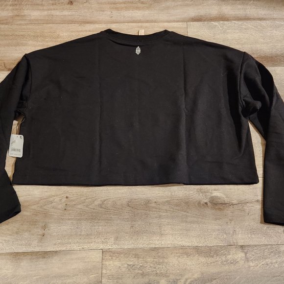 FREE PEOPLE 2 PIECE SUNNY SET FIT - BLACK - Picture 2 of 6